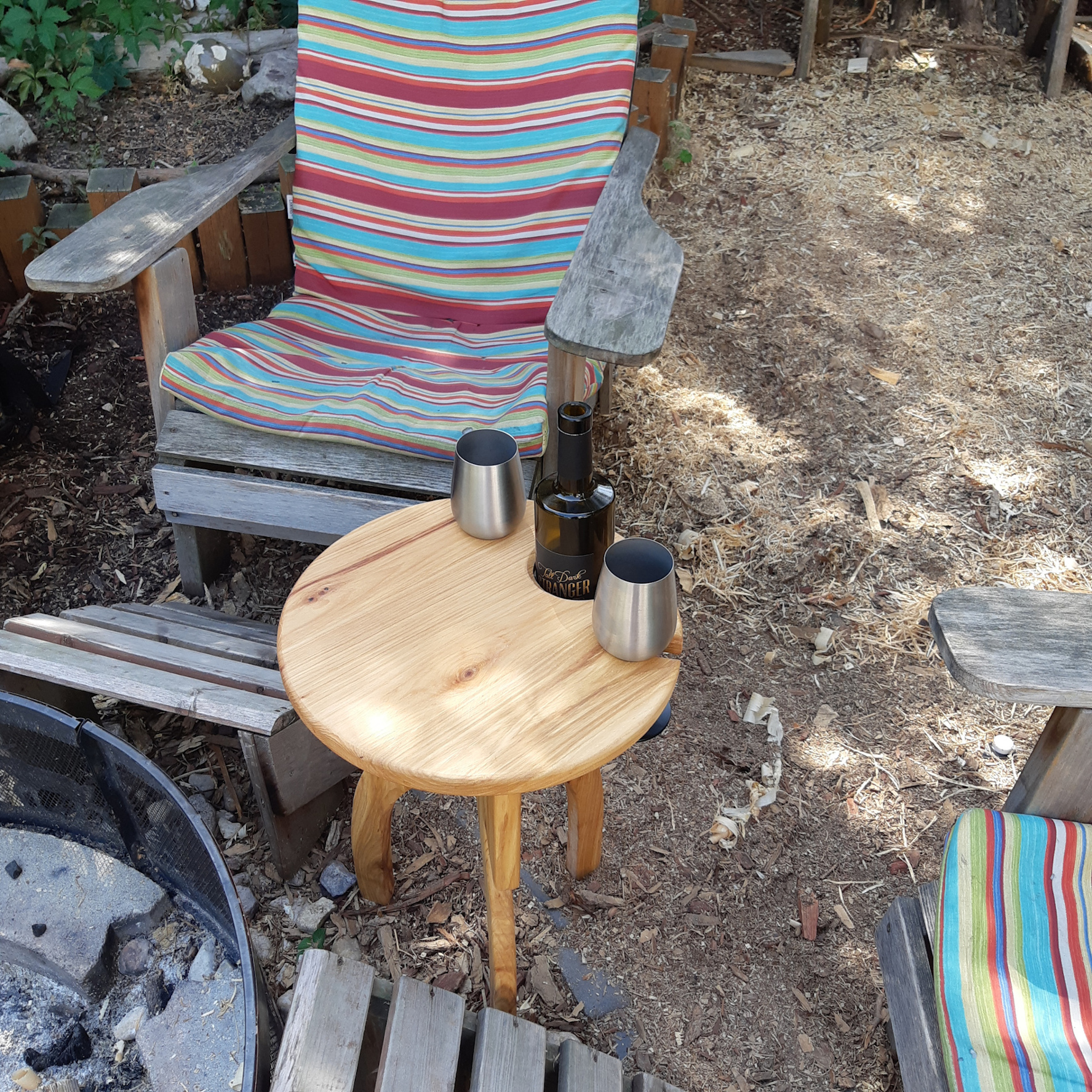Patio Wine Table