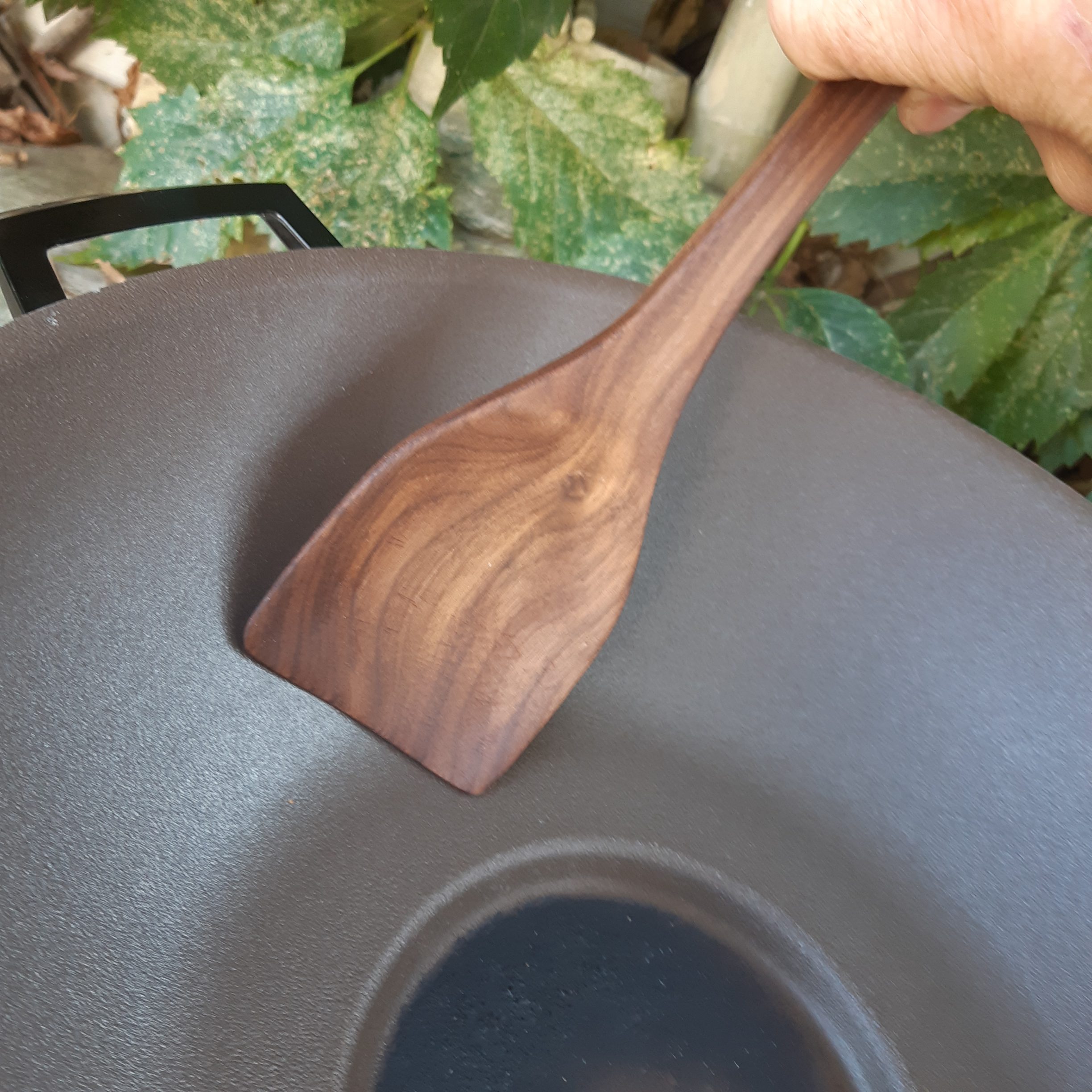 Walnut Rounded Spatula