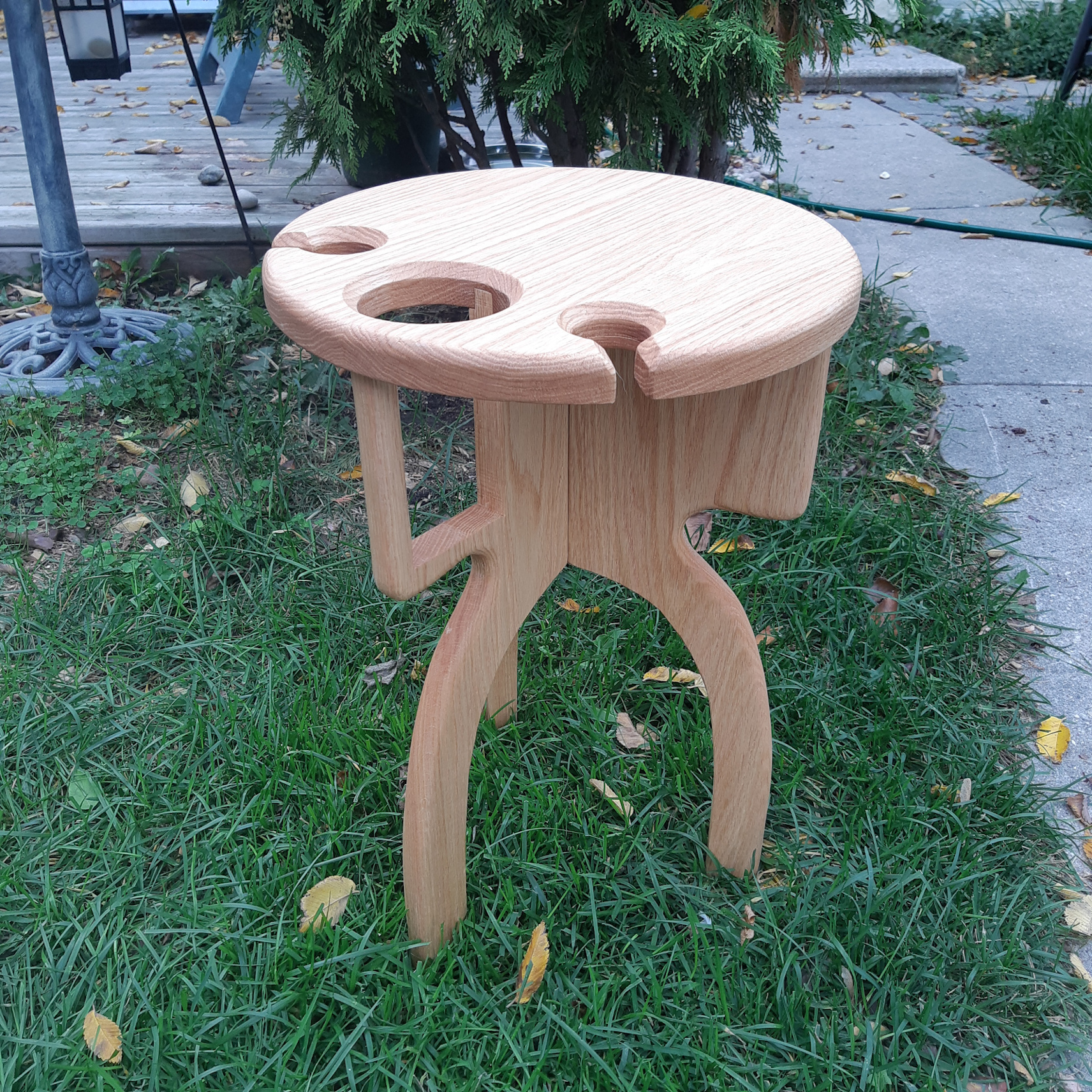 Patio Wine Table