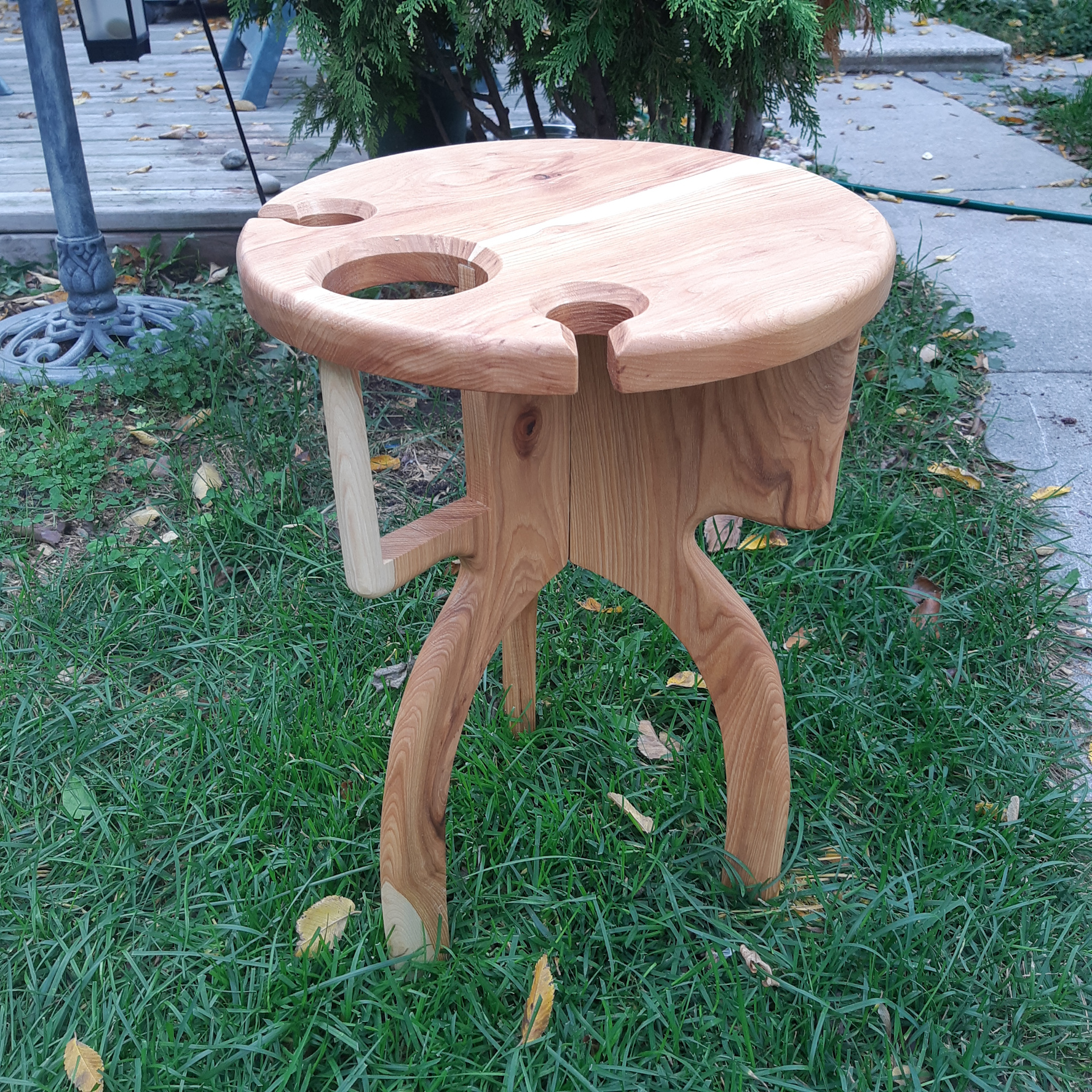 Patio Wine Table