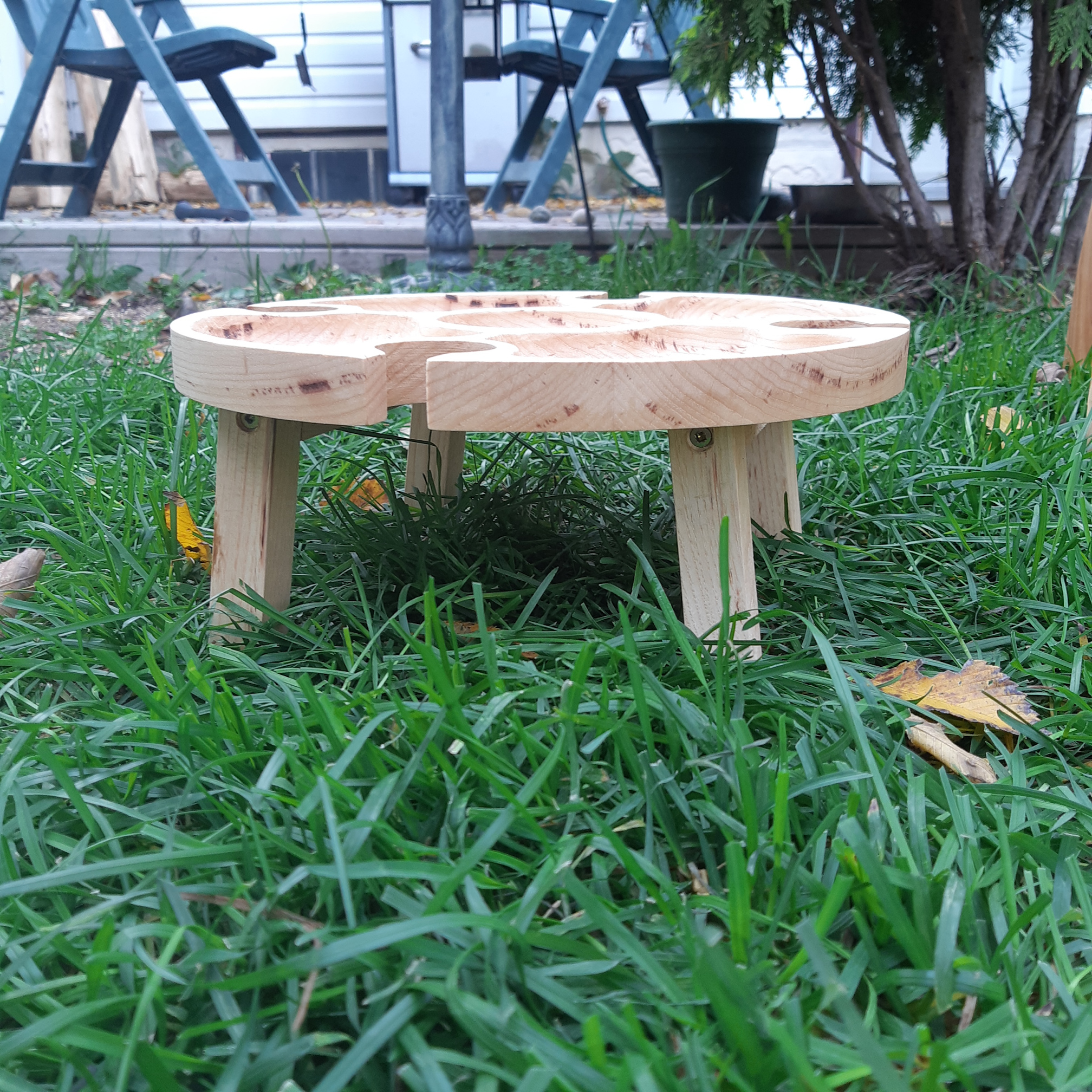 Picnic Wine and Cheese Table