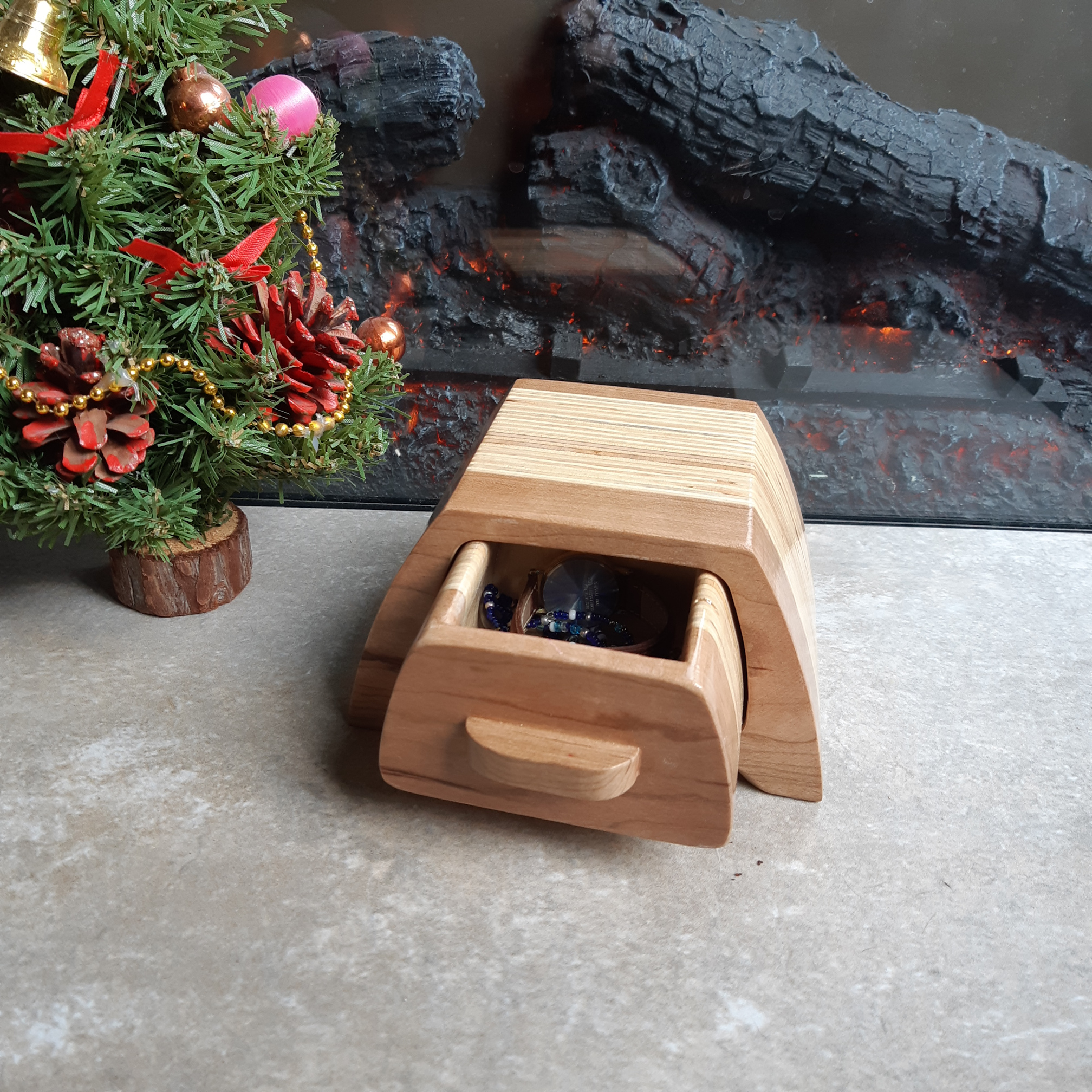 Jewelry Box - Cherry & Birch