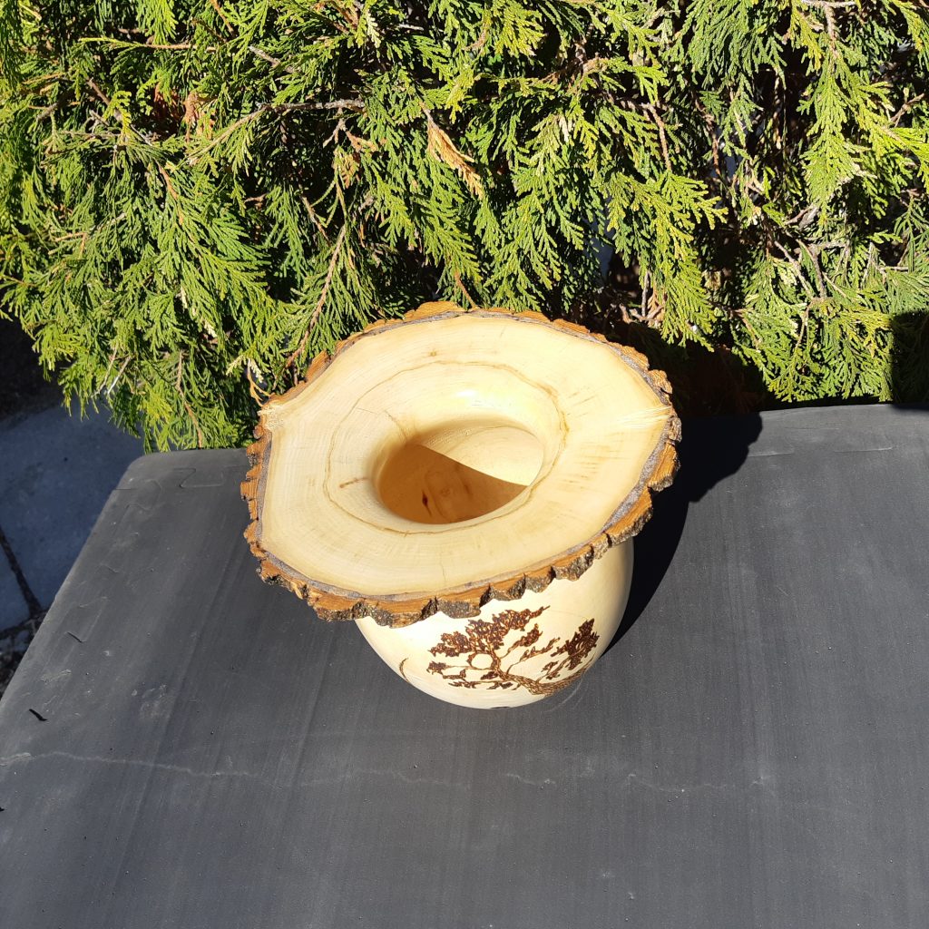 Japanese Live Edge Vase