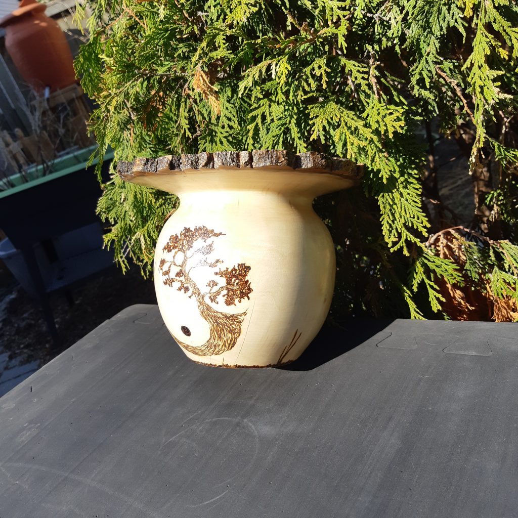 Japanese Live Edge Vase