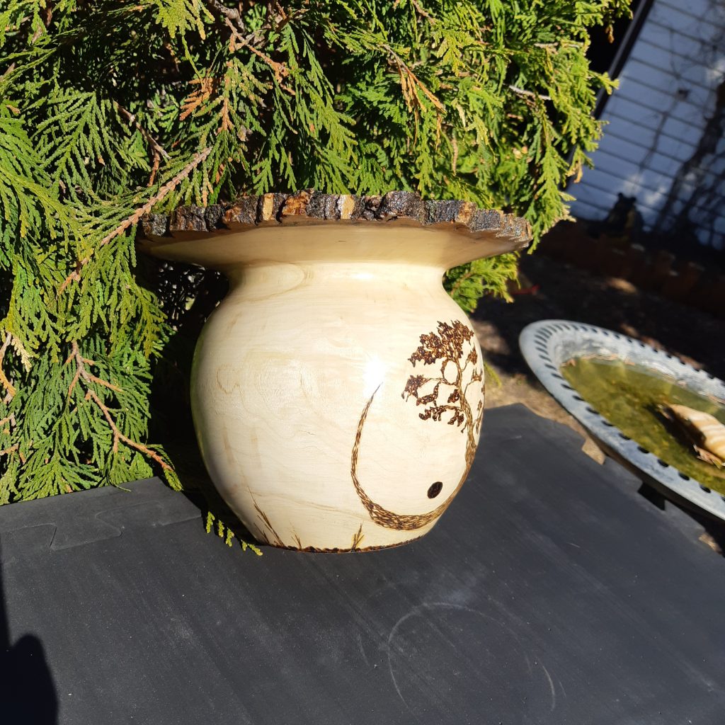 Japanese Live Edge Vase