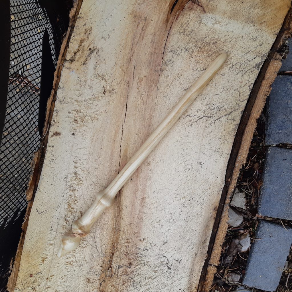 Spire Wand - Box Elder