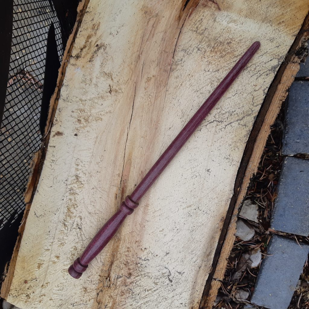 Scholar Wand - Purple Heart