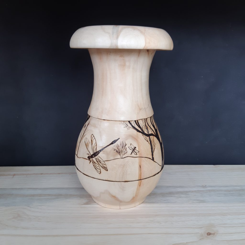 Dragonfly Vase