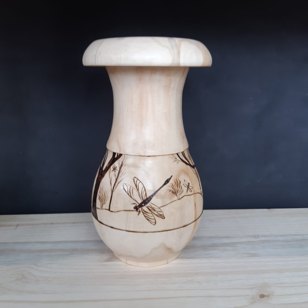 Dragonfly Vase