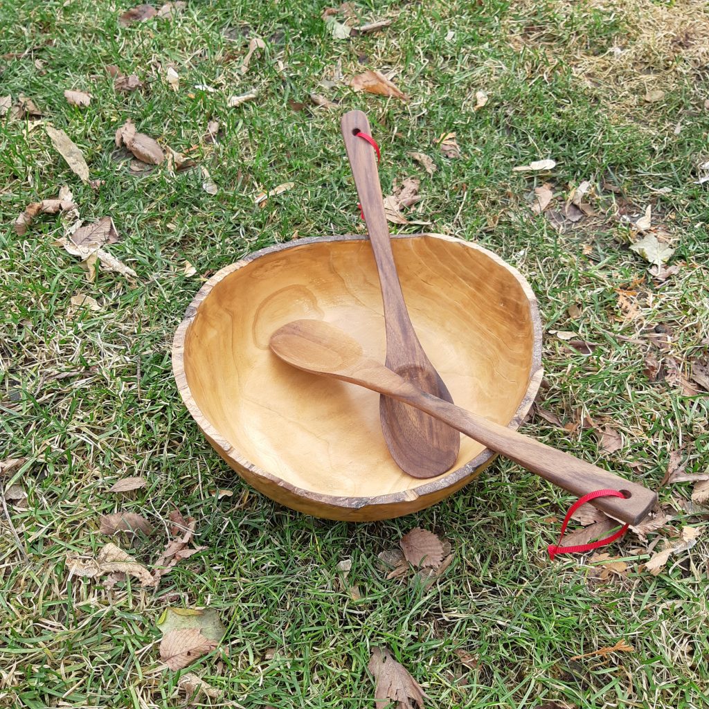 Live Edge Apricot Bowl