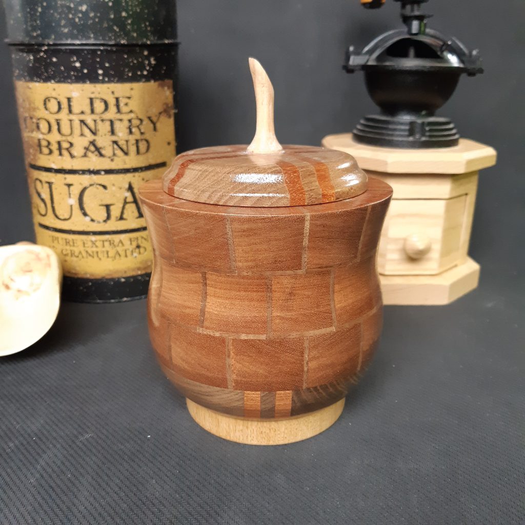 Sugar Bowl - Sapele, Walnut & Oak