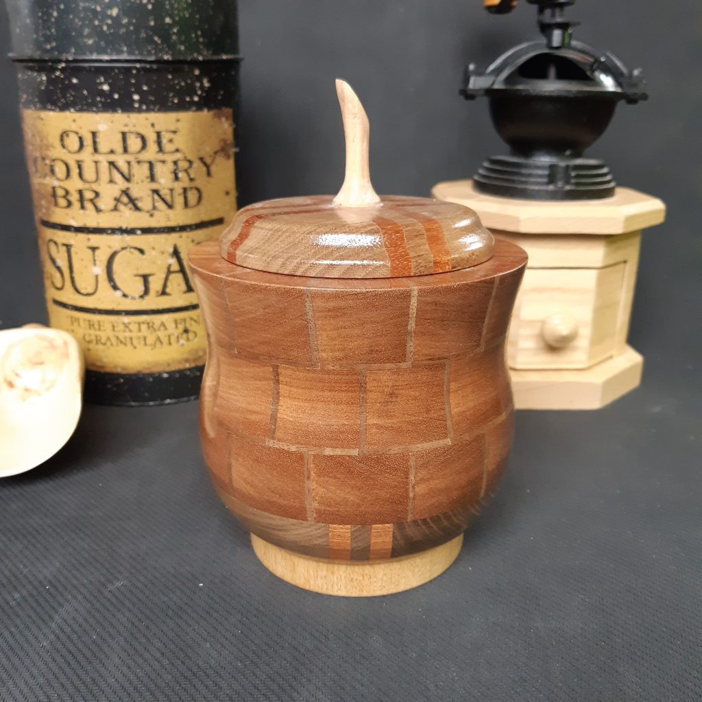Sugar Bowl - Sapele, Walnut & Oak