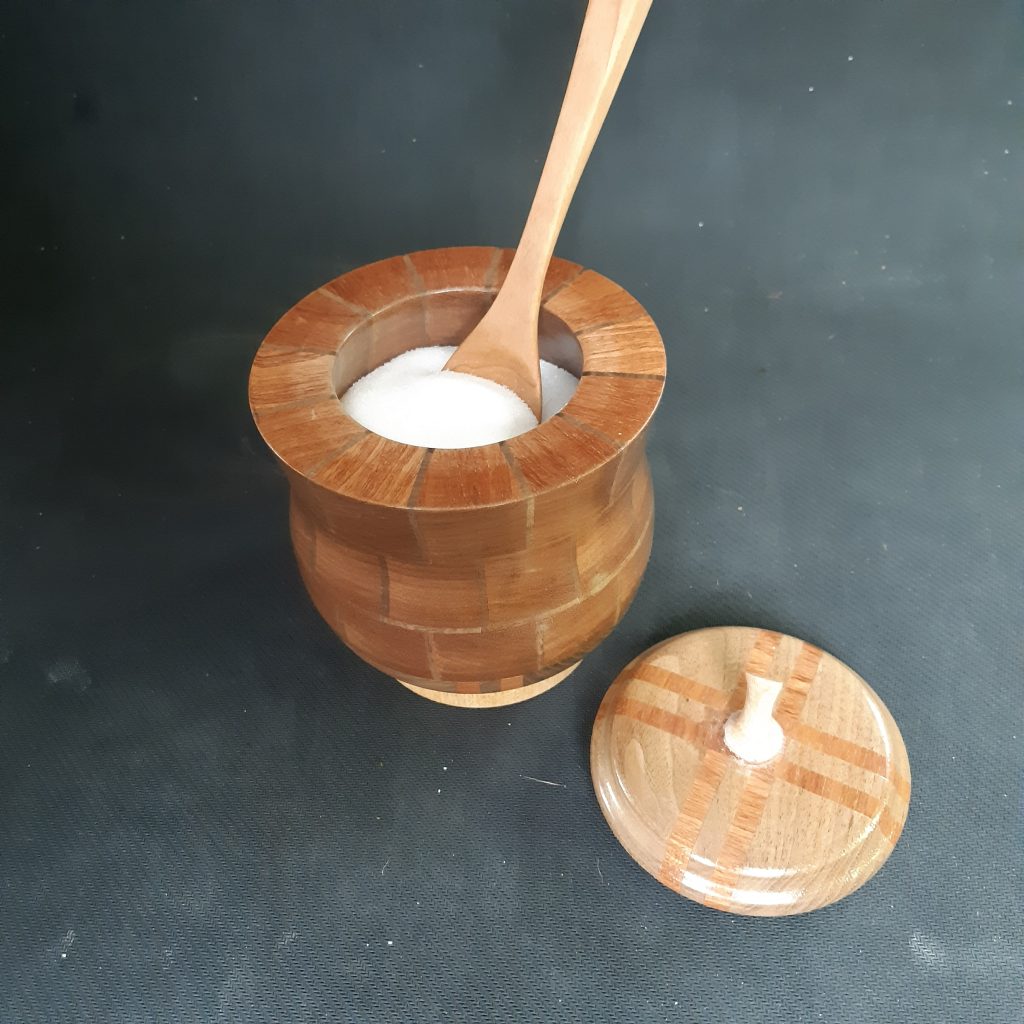 Sugar Bowl - Sapele, Walnut & Oak