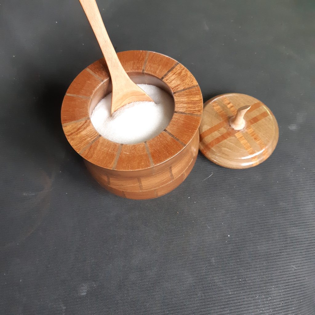 Sugar Bowl - Sapele, Walnut & Oak