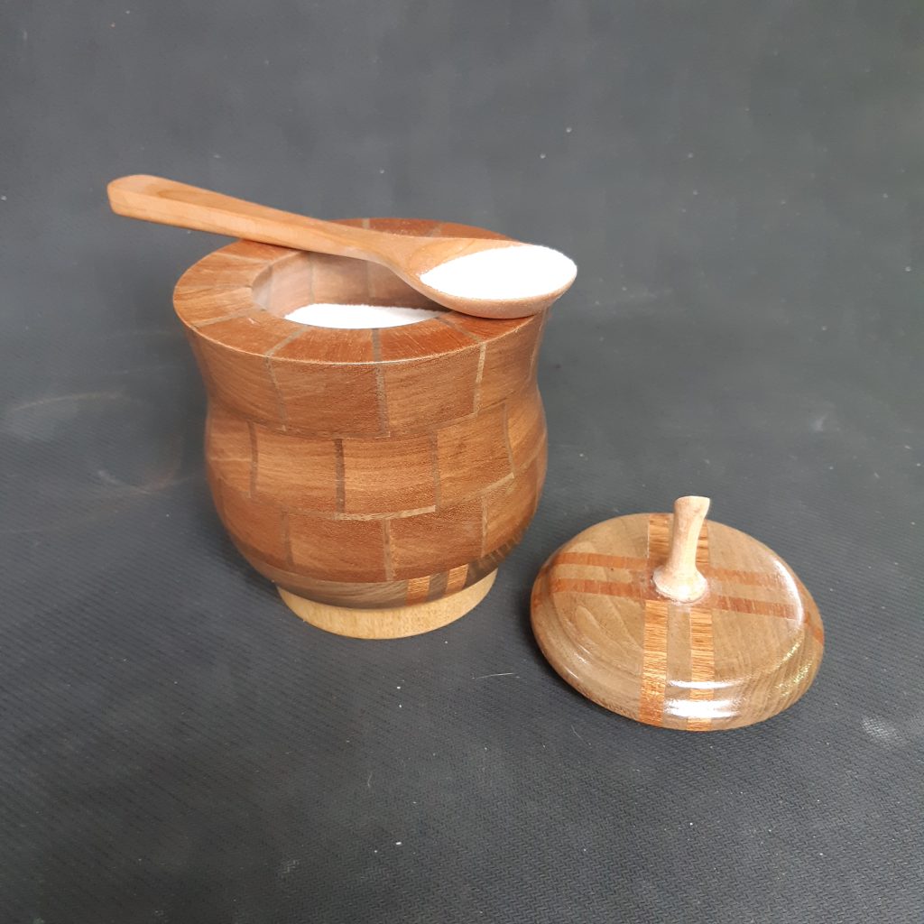 Sugar Bowl - Sapele, Walnut & Oak