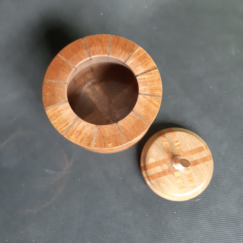 Sugar Bowl - Sapele, Walnut & Oak