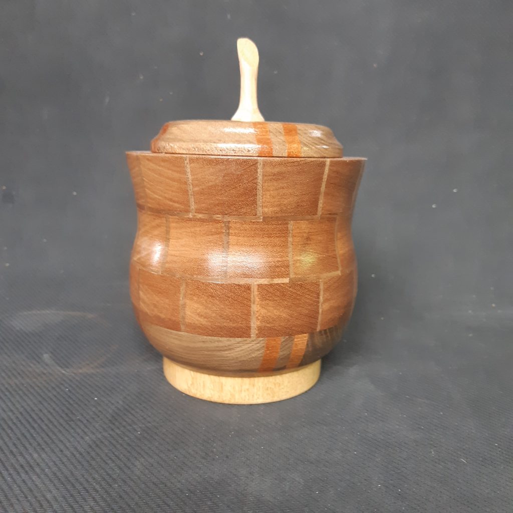 Sugar Bowl - Sapele, Walnut & Oak