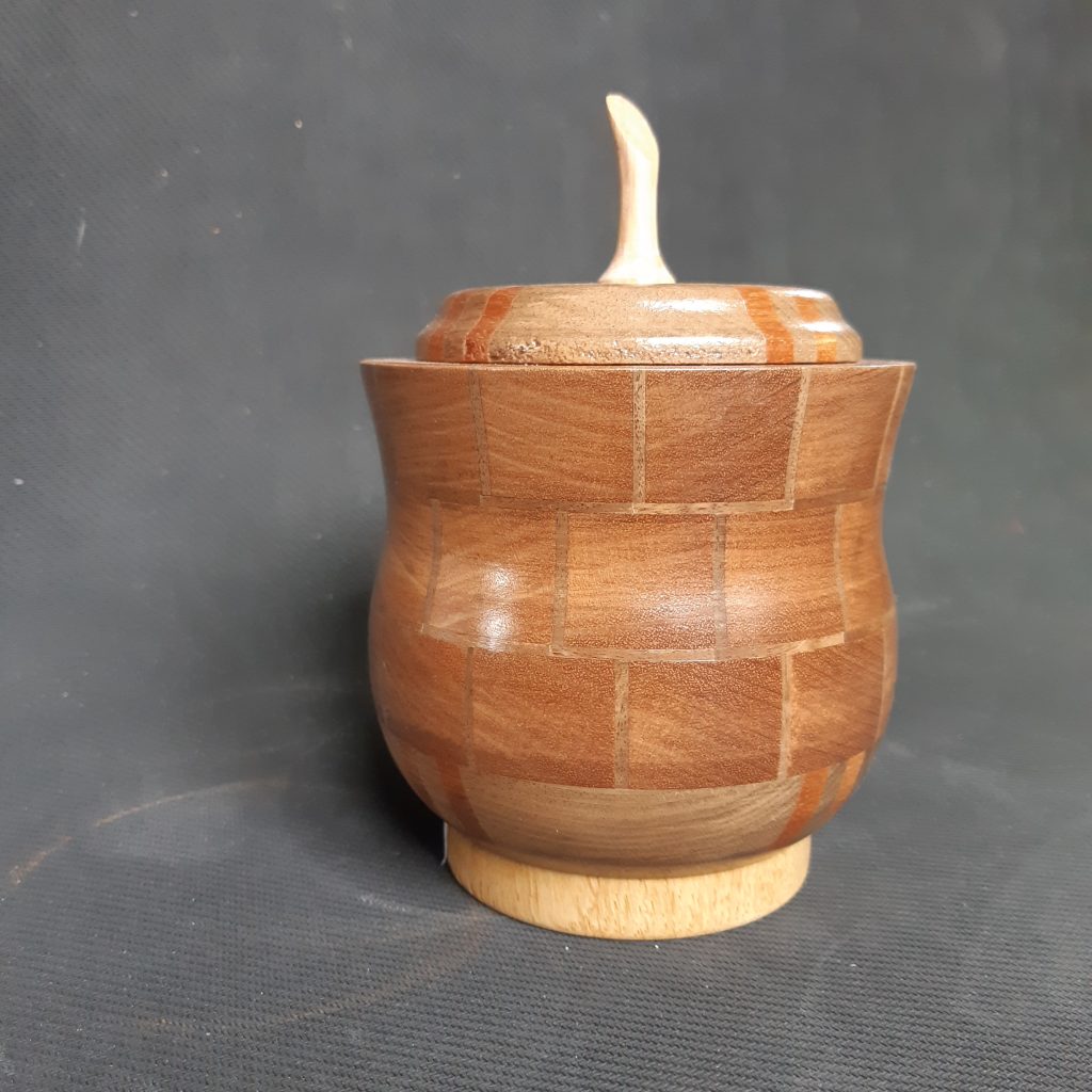 Sugar Bowl - Sapele, Walnut & Oak